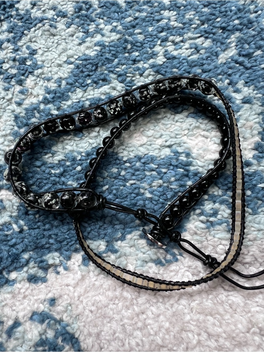 Victoria Emerson Wrap Bracelet - black